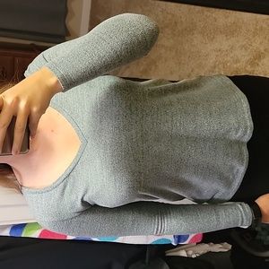 American Eagle V-neck long sleeve shirt